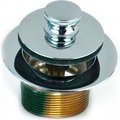 Eagle Mountain Products Watco Push PullÂ Tub Closure 1-5/8" - 16 Thread W/Bushing Adapter, Oil Rubbed Bronze 38321-BZ